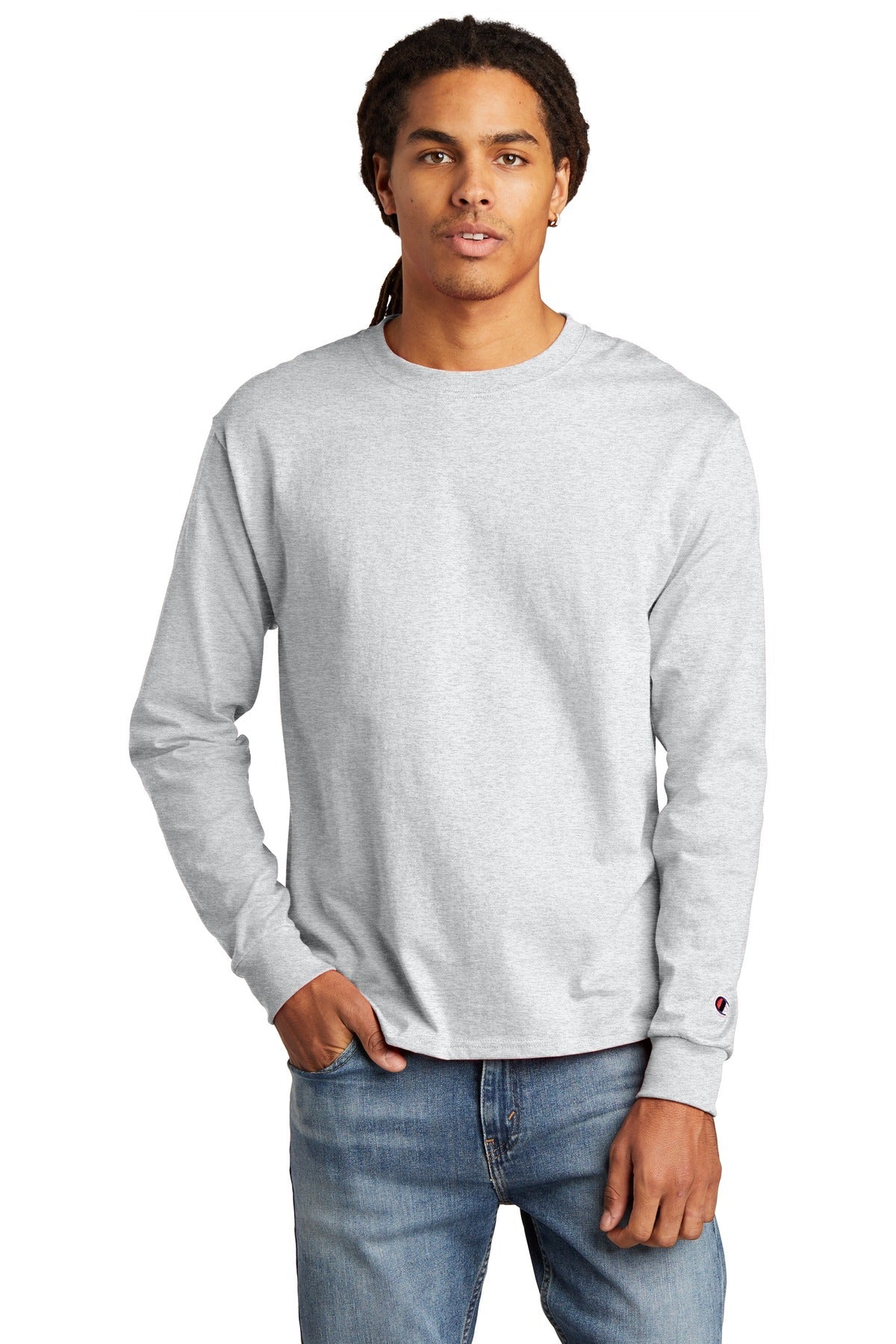 Champion ® Heritage 5.2-Oz. Jersey Long Sleeve Tee CC8C