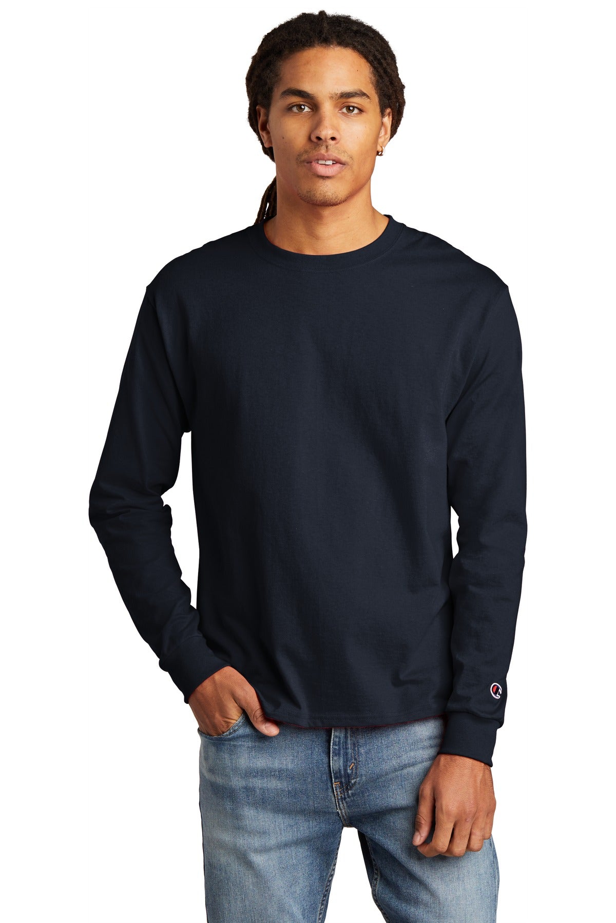 Champion ® Heritage 5.2-Oz. Jersey Long Sleeve Tee CC8C