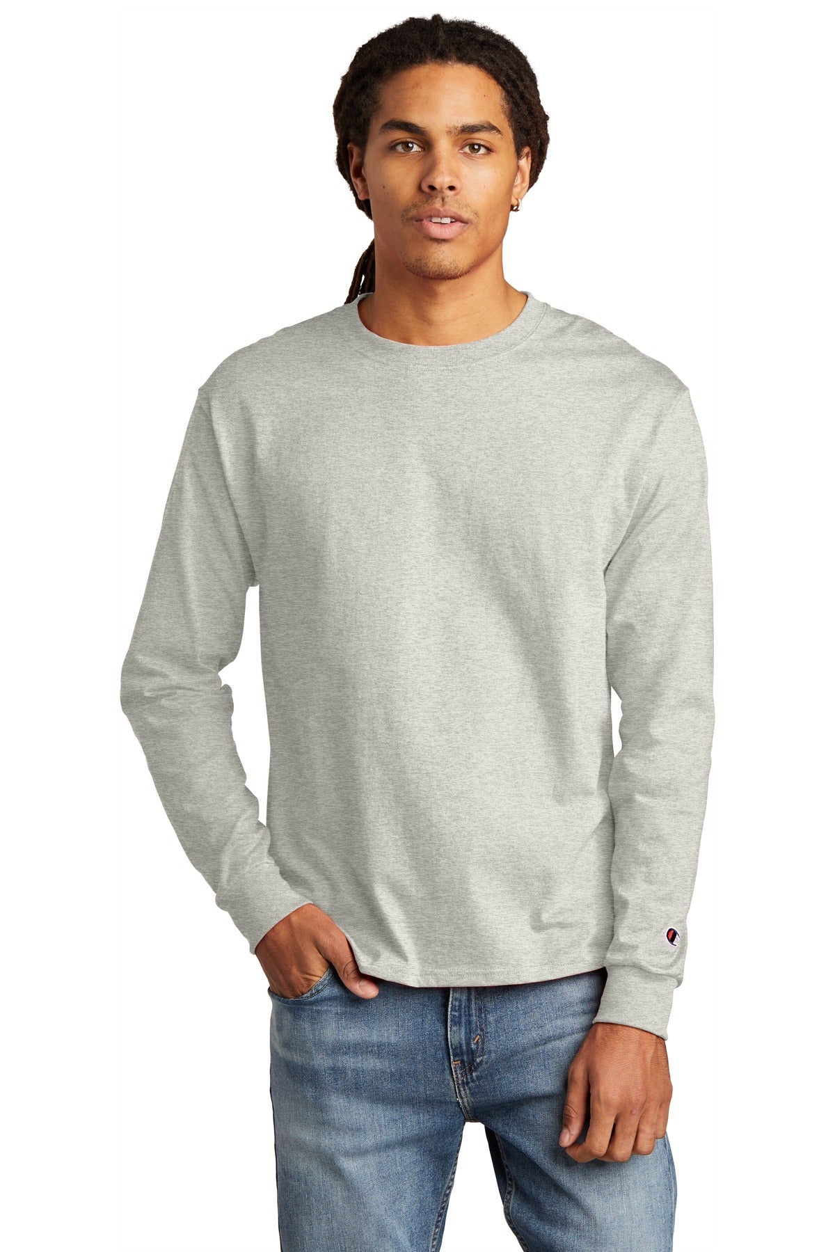 Champion ® Heritage 5.2-Oz. Jersey Long Sleeve Tee CC8C