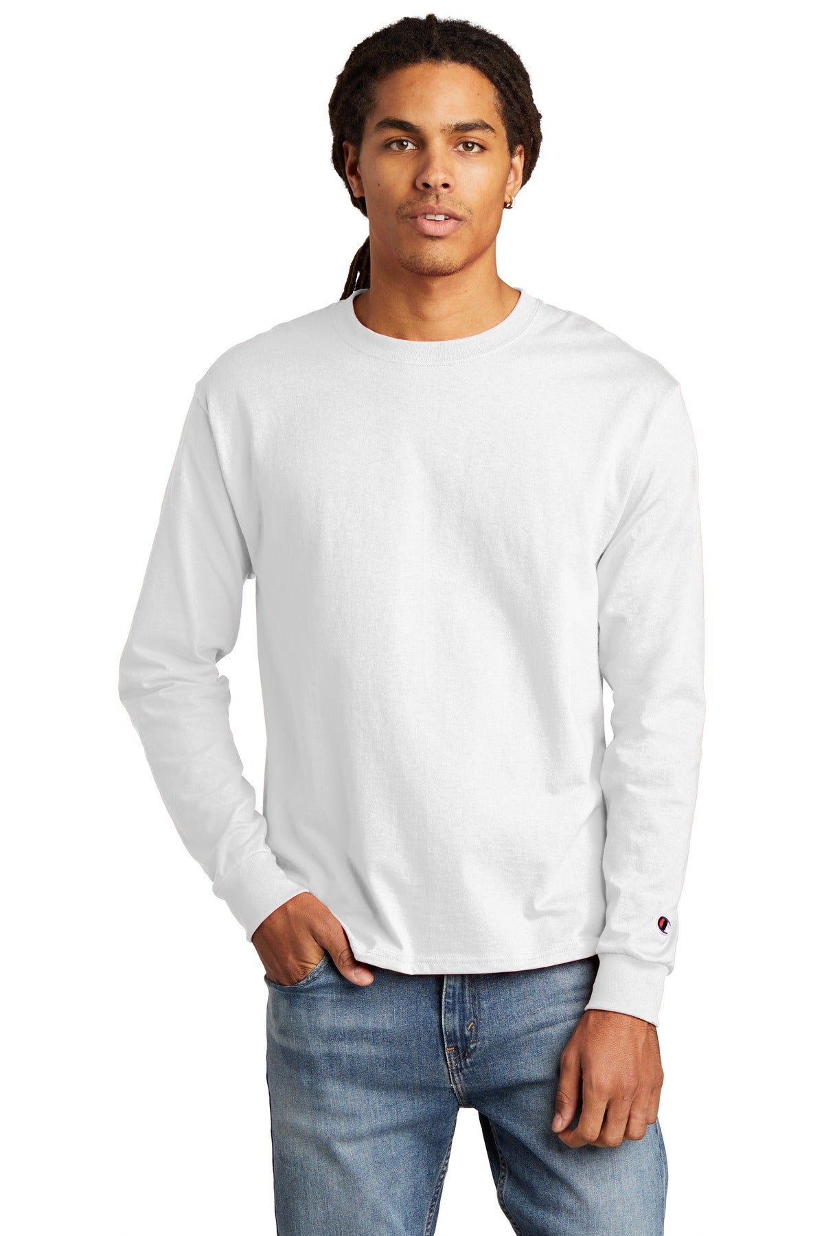 Champion ® Heritage 5.2-Oz. Jersey Long Sleeve Tee CC8C