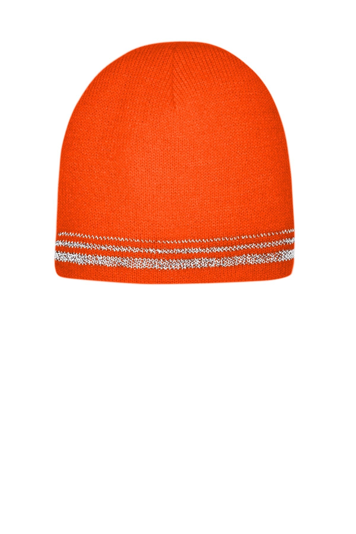 CornerStone ® Lined Enhanced Visibility with Reflective Stripes Beanie CS804