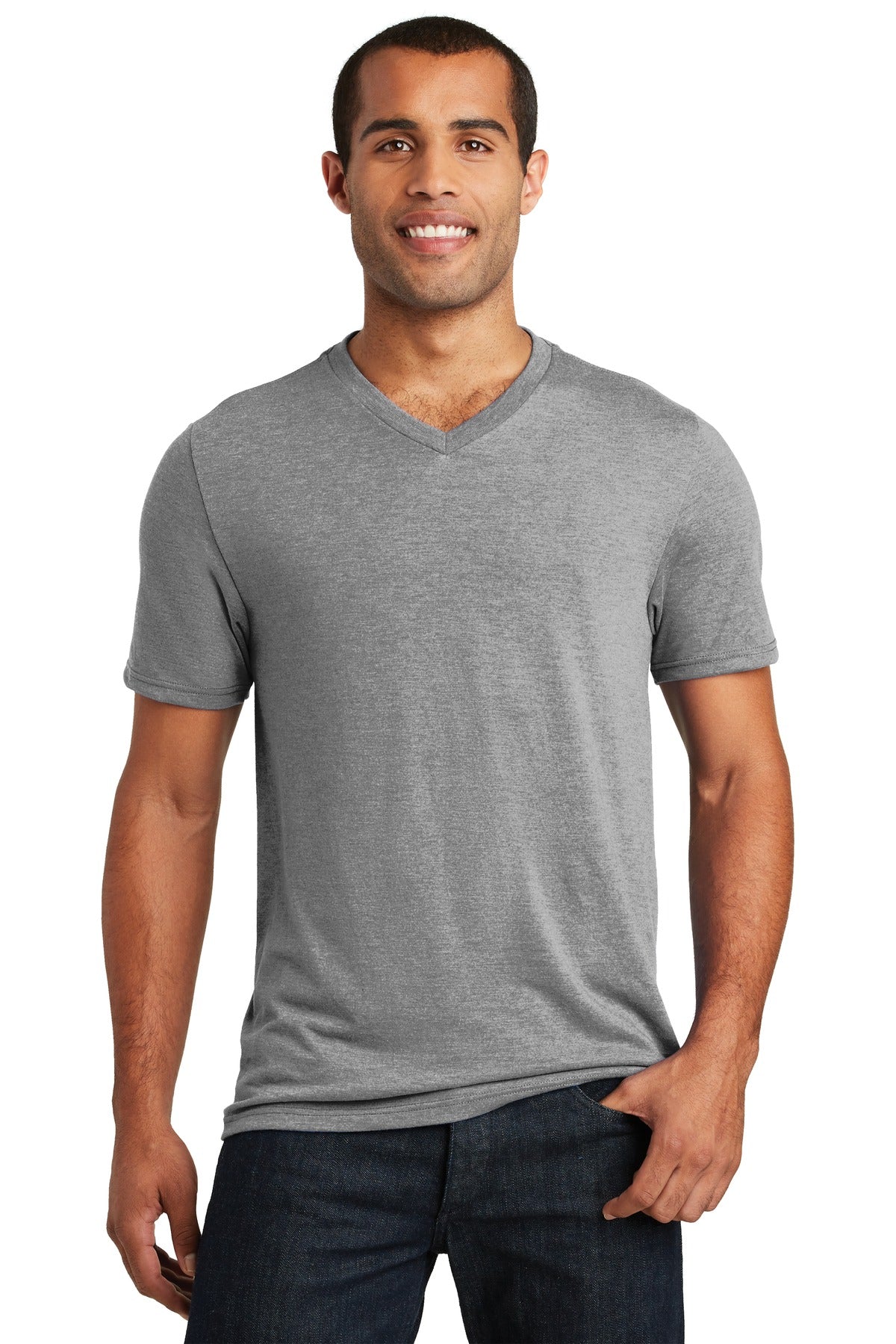 District ® Perfect Tri® V-Neck Tee. DT1350