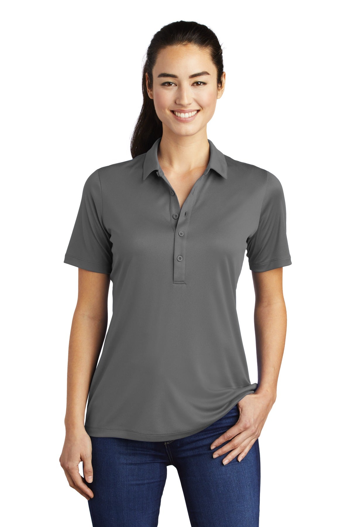 Sport-Tek® Ladies Posi-UV ® Pro Polo. LST520