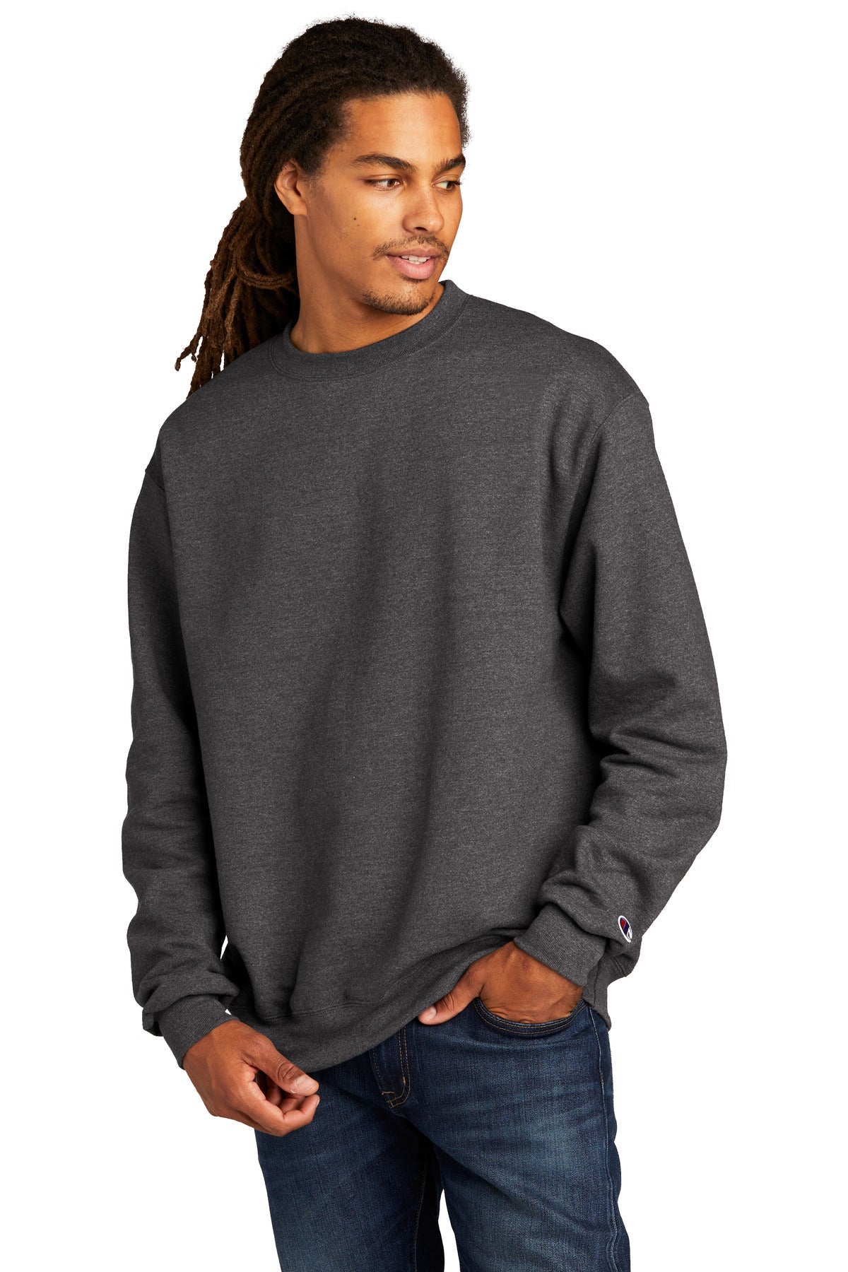 Champion® Powerblend® Crewneck Sweatshirt. S6000
