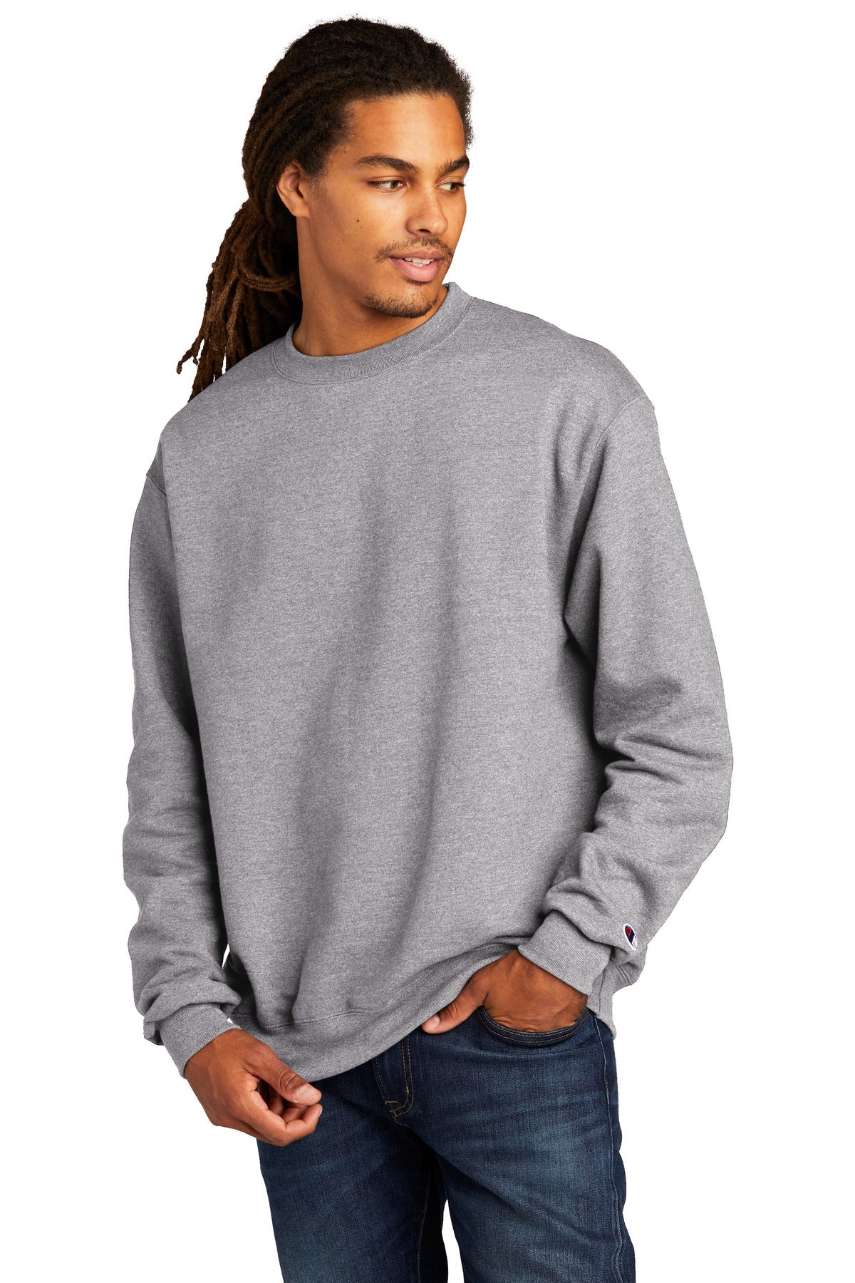 Champion® Powerblend® Crewneck Sweatshirt. S6000