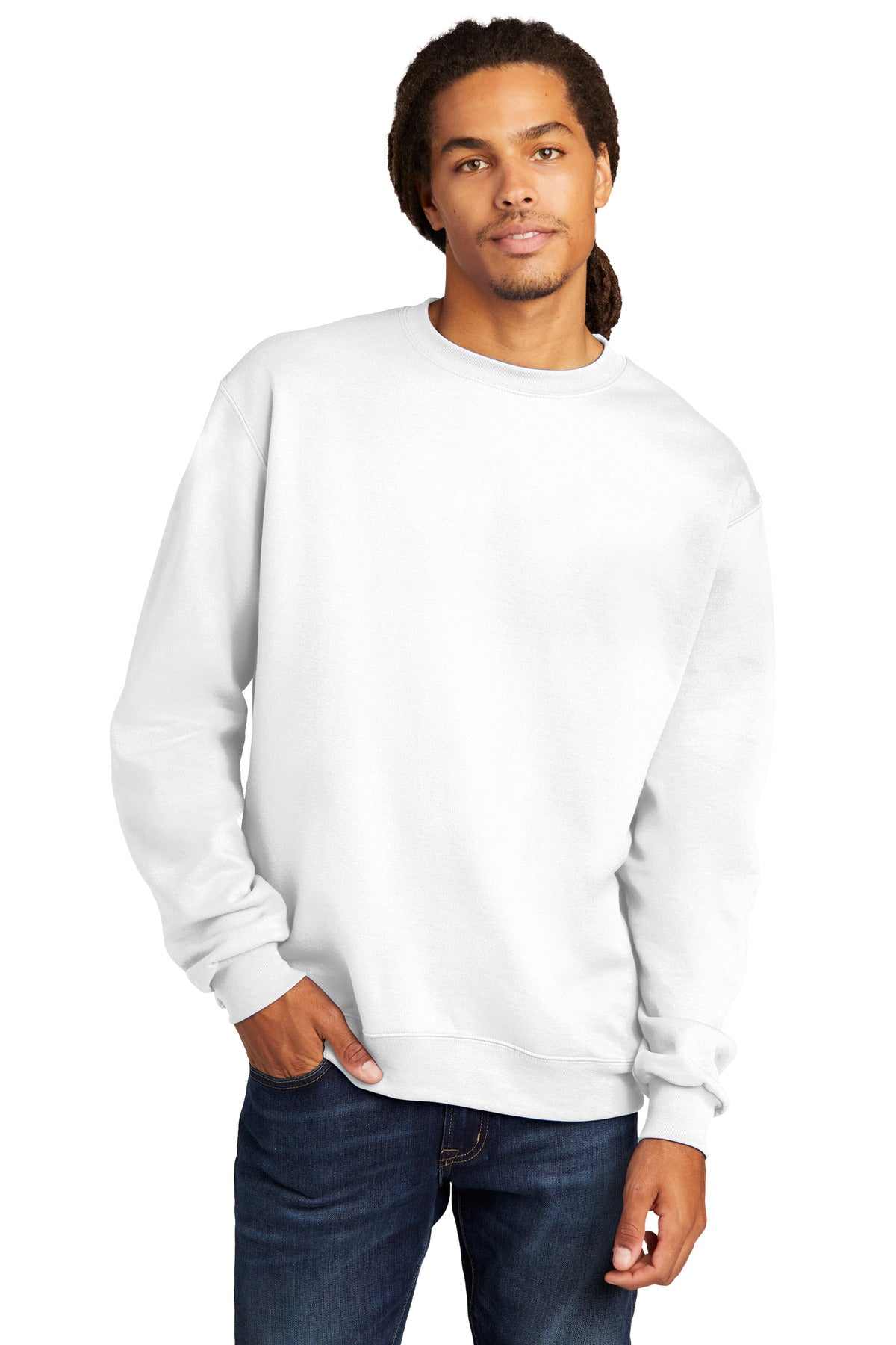 Champion® Powerblend® Crewneck Sweatshirt. S6000