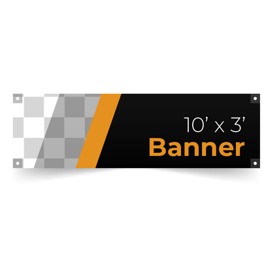 10' x 3' Banner (Single Side)