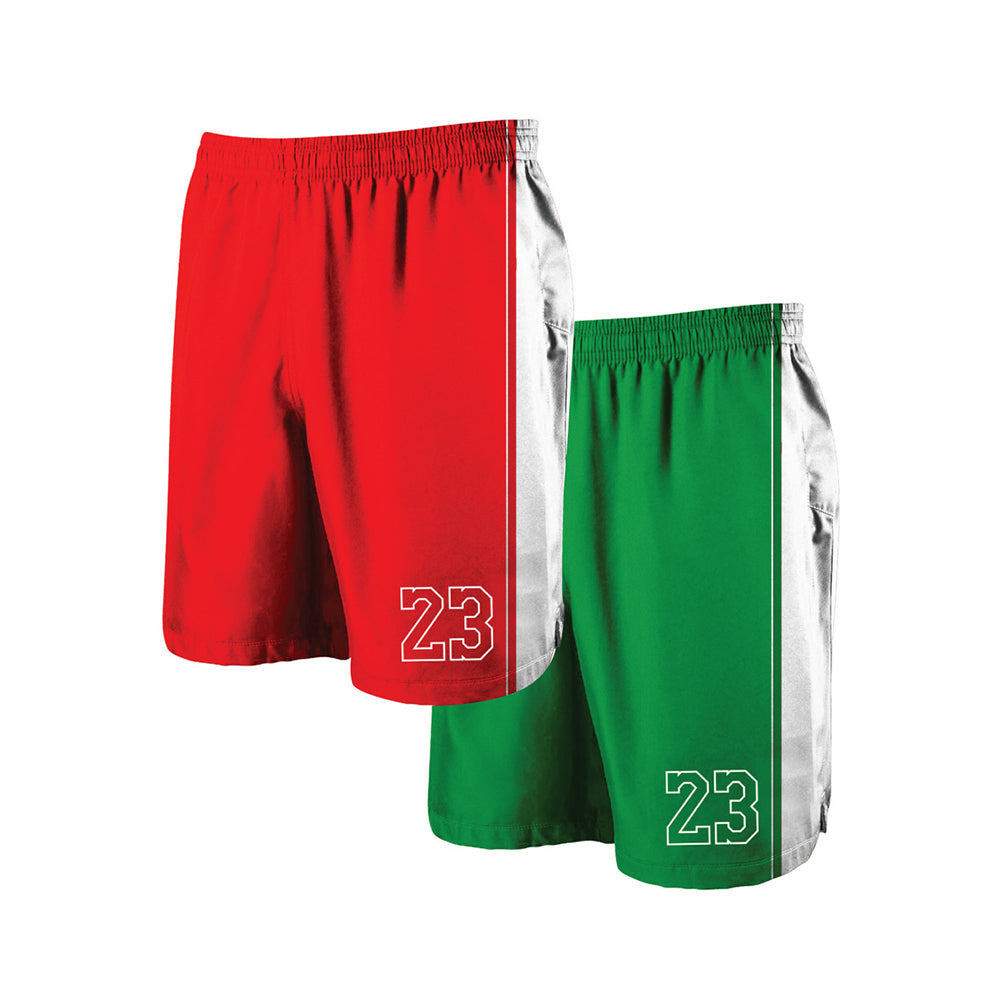 Reversible Short (Full Dye Sublimation)#50047