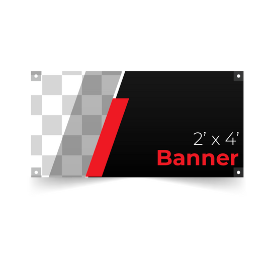 2' x 4' Banner (Single Side)