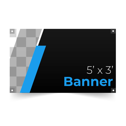 5' x 3' Banner (Single Side)