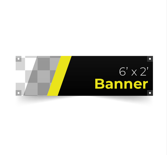 6' x 2' Banner (Single Side)