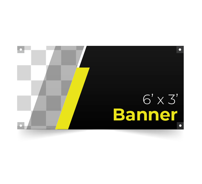 6' x 3' Banner