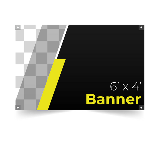 6' x 4' Banner (Single Side)