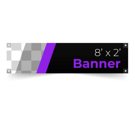 8' x 2' Banner (Single Side)