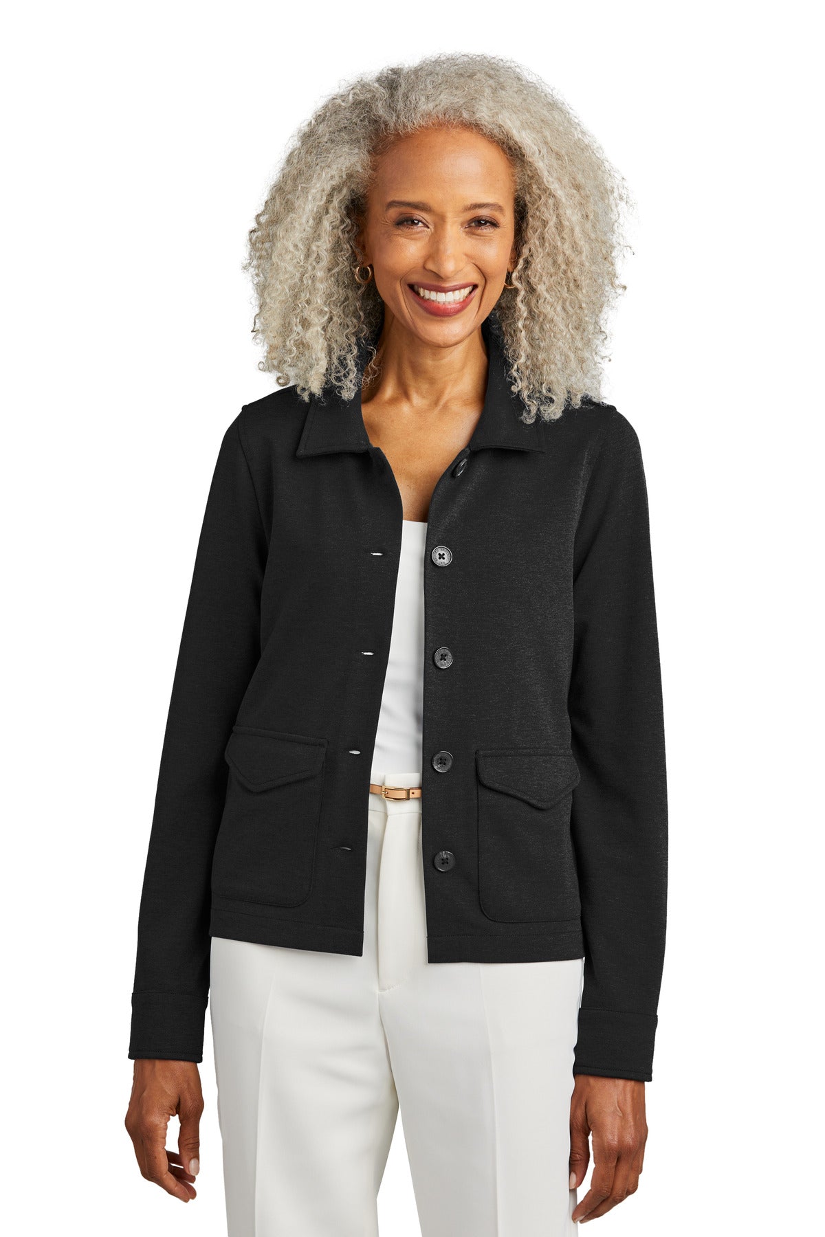 Brooks Brothers® Women's Mid-Layer Stretch Button Jacket BB18205