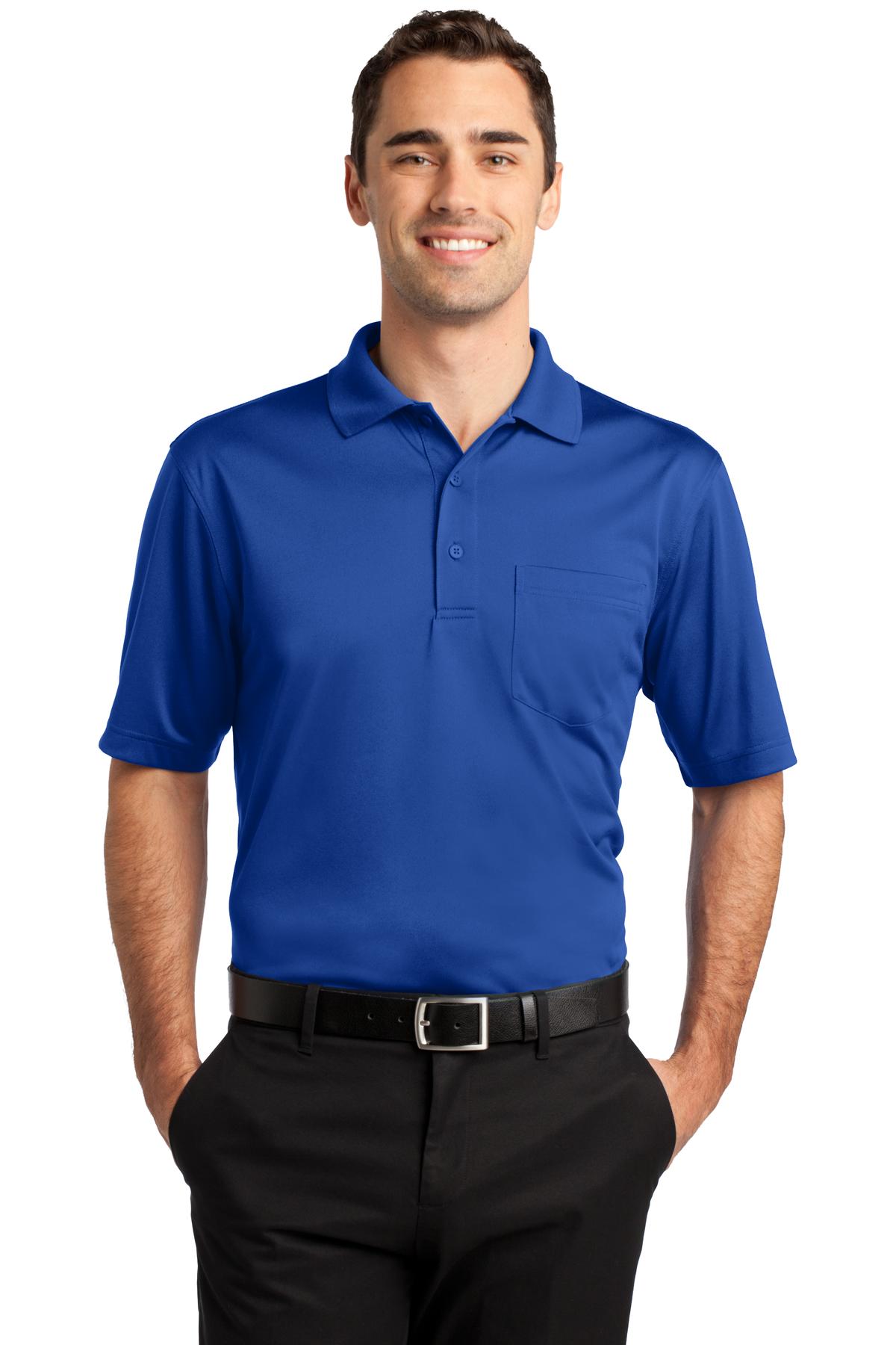 CornerStone® Select Snag-Proof Pocket Polo. CS412P