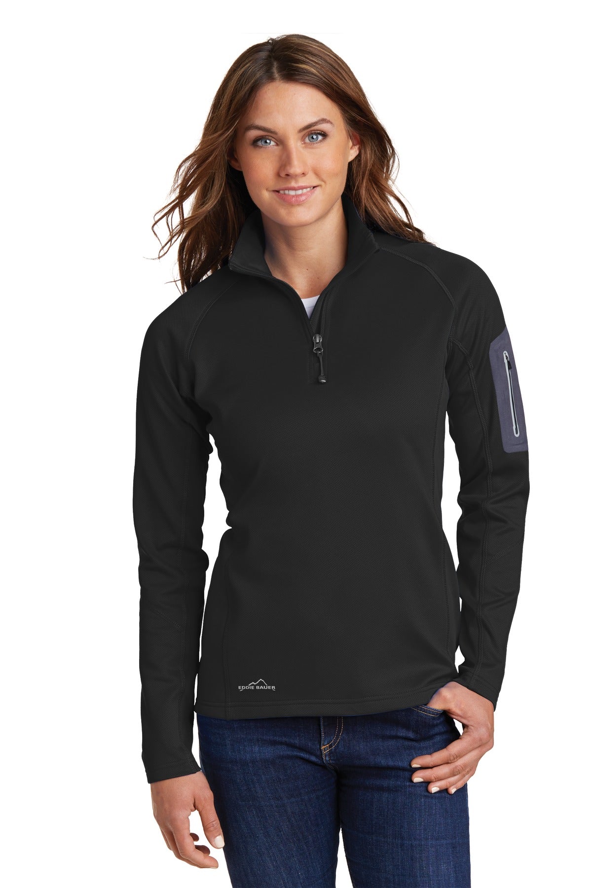 Eddie Bauer® Ladies 1/2-Zip Performance Fleece. EB235