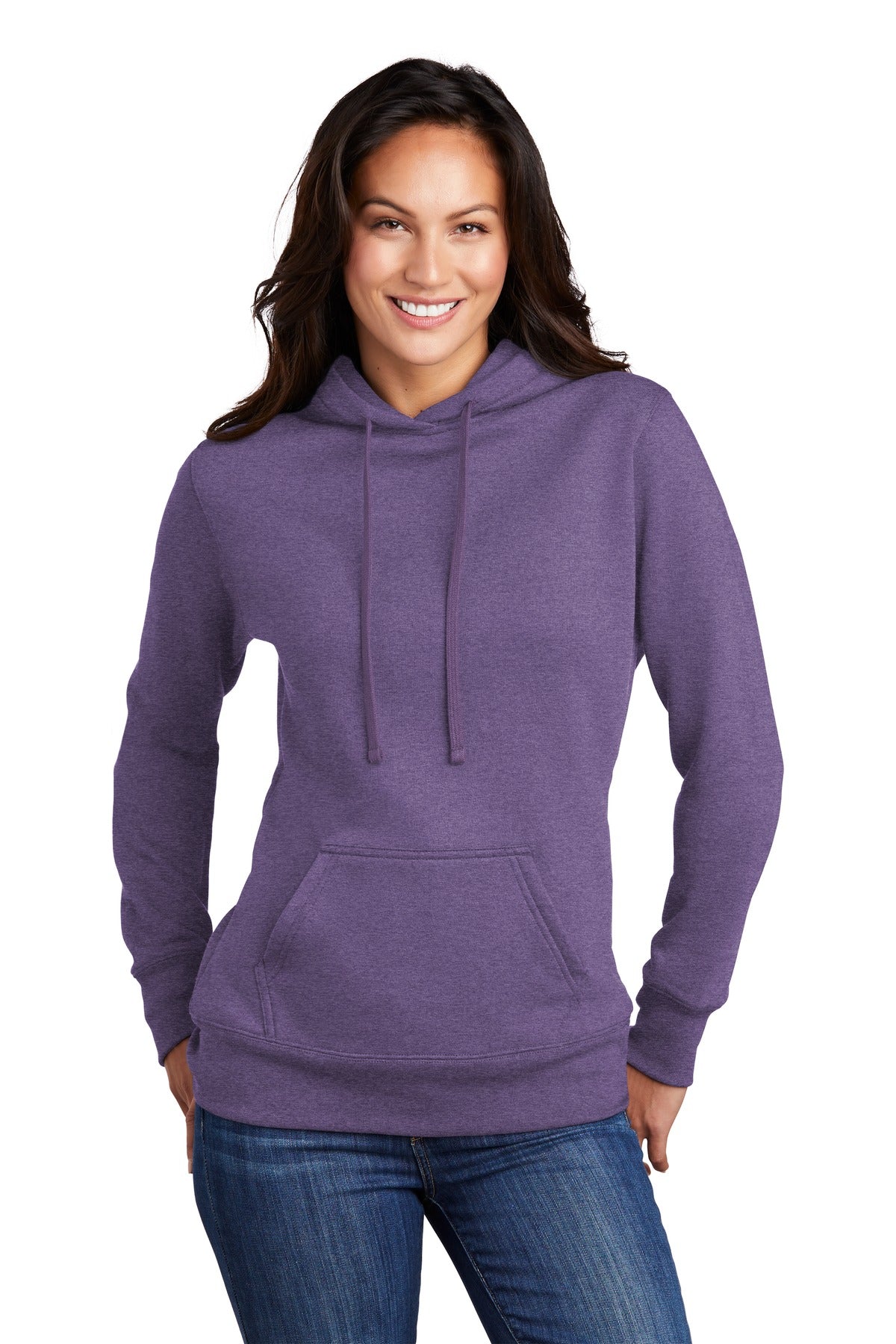 Port & Company ® Ladies Core Fleece Pullover Hooded Sweatshirt LPC78H