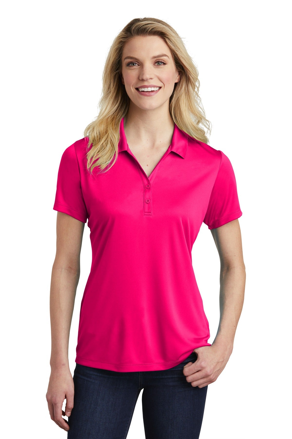 Sport-Tek ® Ladies PosiCharge ® Competitor ™ Polo. LST550