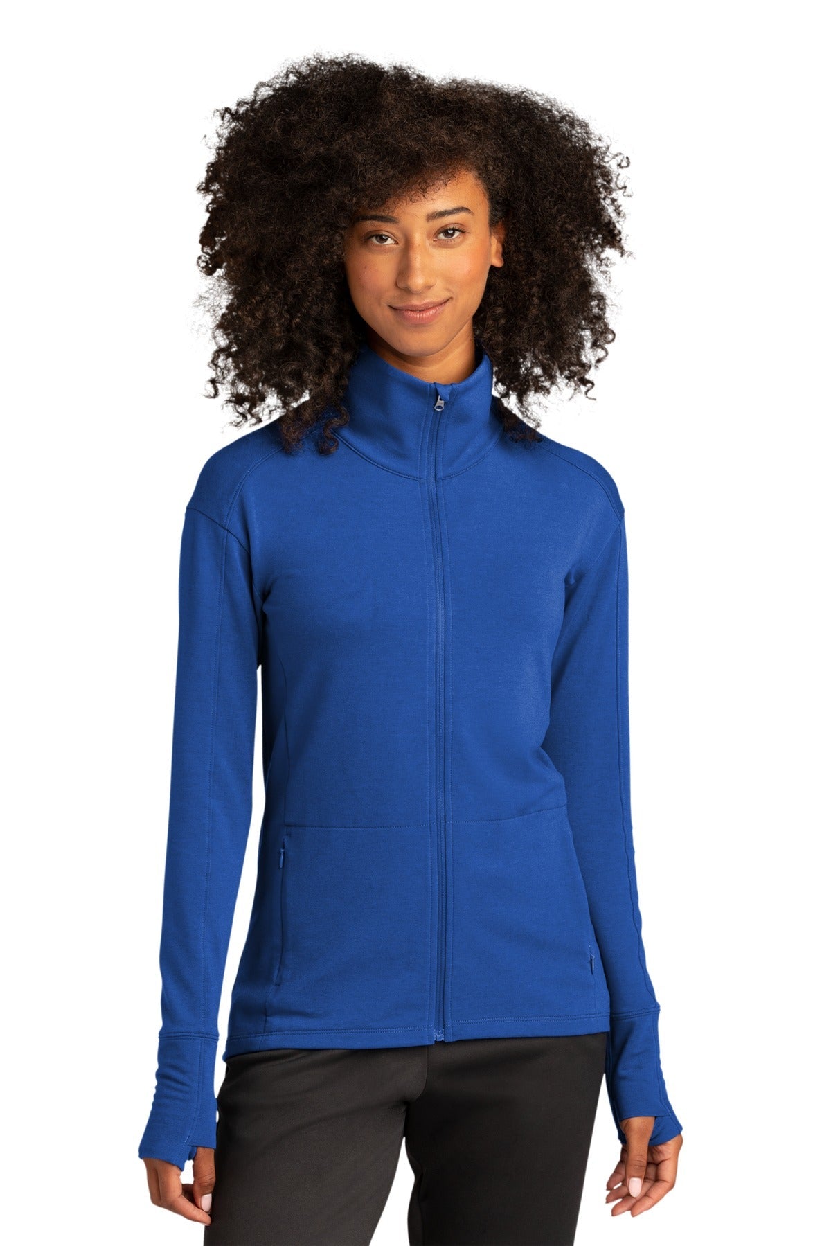 Sport-Tek® Ladies Sport-Wick® Flex Fleece Full-Zip. LST560