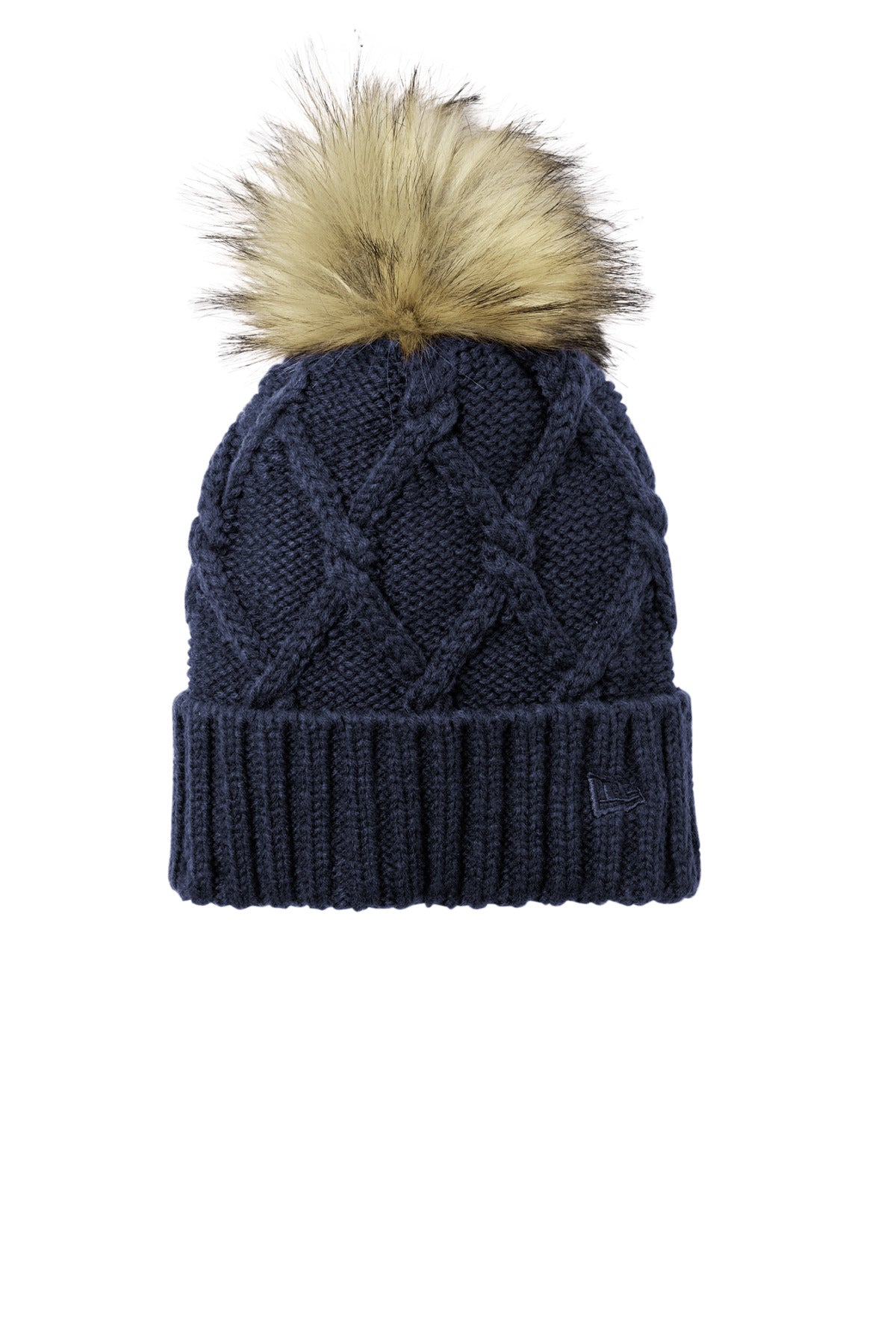 New Era® Faux Fur Pom Beanie NE911