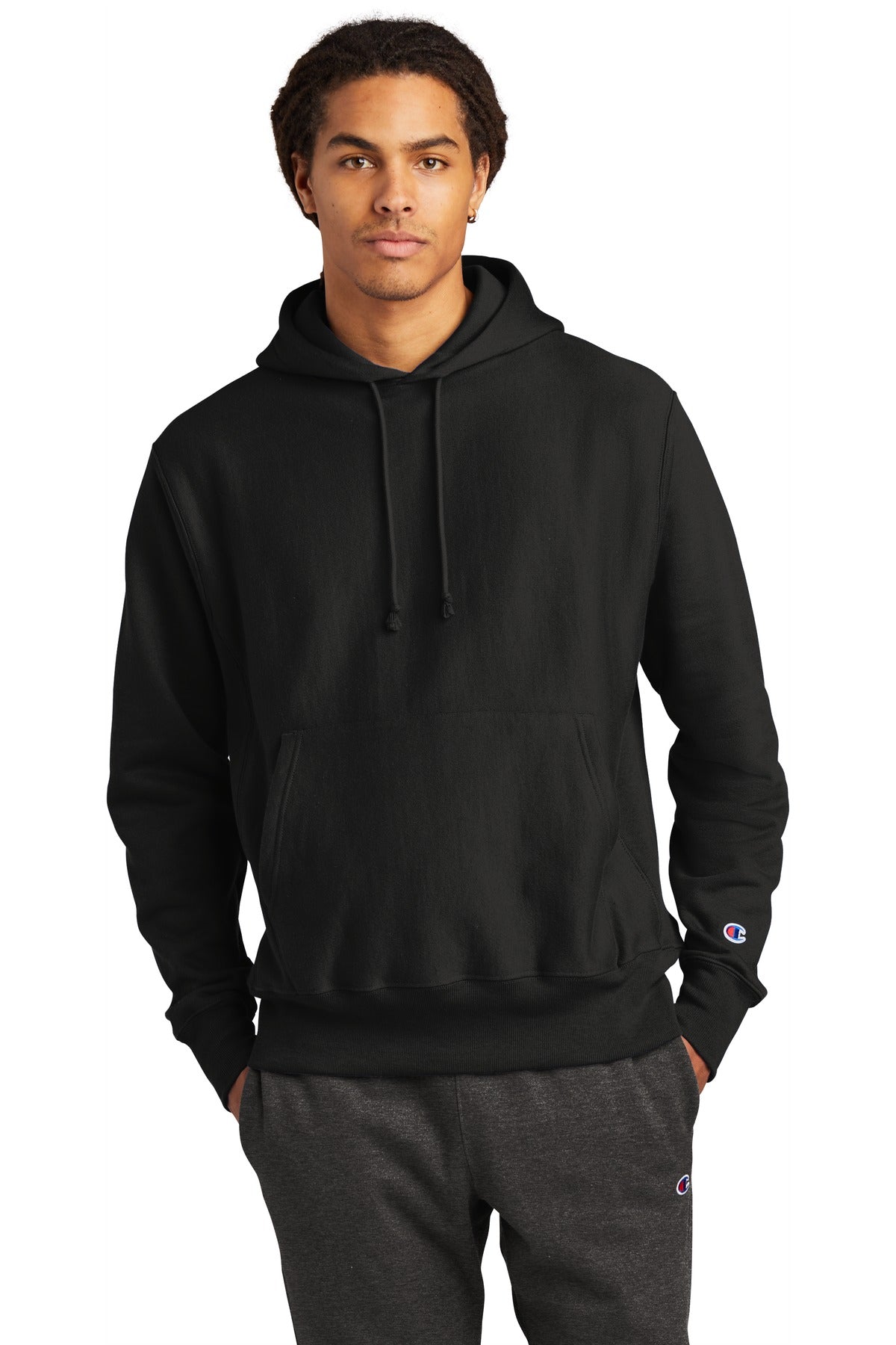 Champion ®  Reverse Weave ®  Hooded Sweatshirt S101