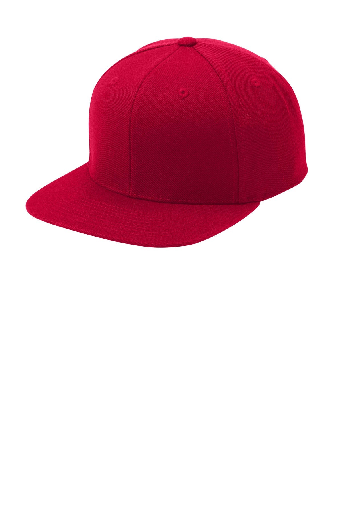 Sport-Tek® Yupoong® Flat Bill Snapback Cap. STC19