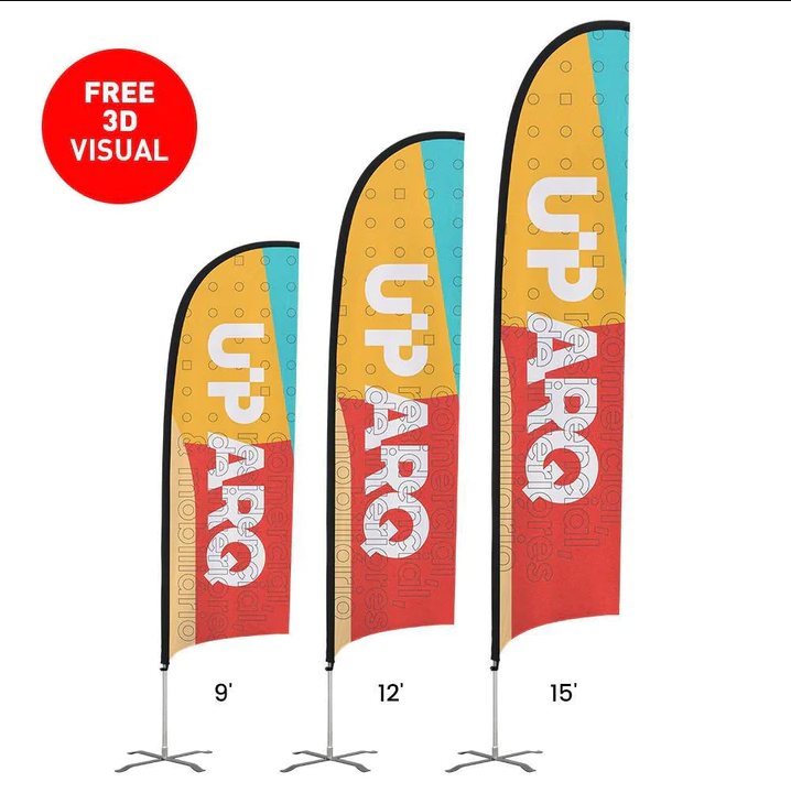 Premium Concave Flags